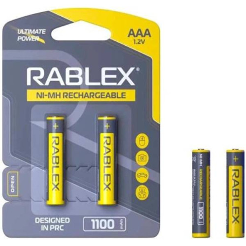 Акумулятори Rablex AAA (R03) 1100mAh 2 шт