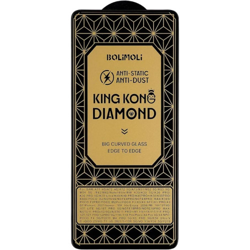 Захисне скло KingKong Diamond для Samsung A17/A17 5G/A16/A26/A27/M16 Black