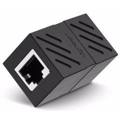 З'єднувач мережевих роз'ємів RJ45 - RJ45 1/1 Black
