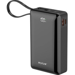 Power Bank Rixus RXPB02B 20000mAh 22.5W Black