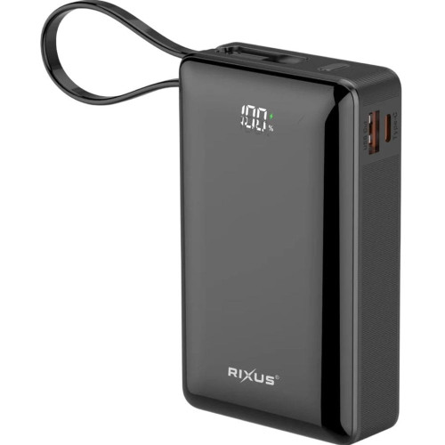 Power Bank Rixus RXPB02B 20000mAh 22.5W Black