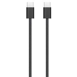 Кабель Type-C to Type-C 1m 60W Woven Black