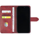 Чохол-книжка Crazy Horse Clasic для Xiaomi Redmi Note 17 Red Wine (Front) - Фото 3
