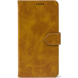 Чехол-книжка Crazy Horse Clasic для Xiaomi Redmi Note 17 Camel (Front)