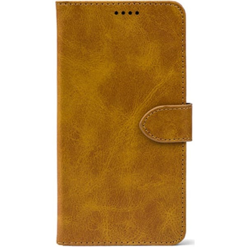 Чехол-книжка Crazy Horse Clasic для Xiaomi Redmi Note 17 Camel (Front)