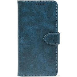 Чехол-книжка Crazy Horse Clasic для Xiaomi Redmi Note 17 Dark Blue (Front)