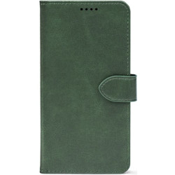 Чехол-книжка Crazy Horse Clasic для Xiaomi Redmi Note 17 Dark Green (Front)