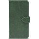 Чехол-книжка Crazy Horse Clasic для Xiaomi Redmi Note 17 Dark Green (Front)