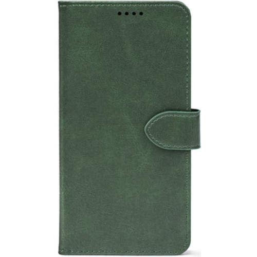 Чехол-книжка Crazy Horse Clasic для Xiaomi Redmi Note 17 Dark Green (Front)