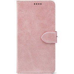 Чехол-книжка Crazy Horse Clasic для Xiaomi Redmi Note 17 Rose Gold (Front)