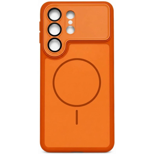 Чохол Armor Case Full Camera with MagSafe для Samsung S26 Ultra S948 Orange