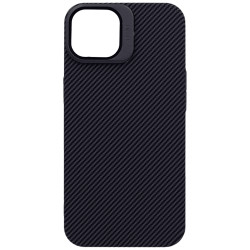 Чехол Camera Stand Carbon Case для iPhone 14 Pro Max Black