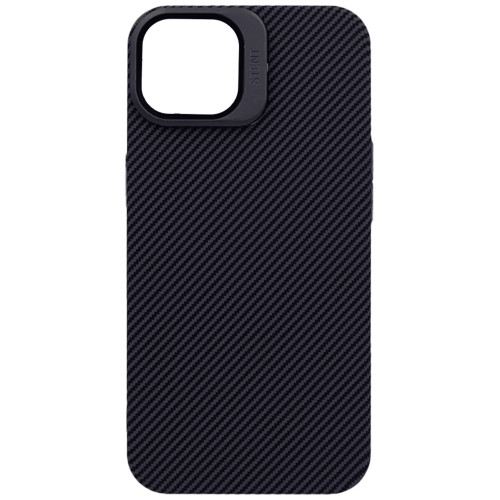 Чохол Camera Stand Carbon Case для iPhone 14 Pro Max Black