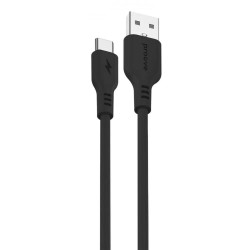 Кабель Proove Rebirth USB to Type-C 3A 1m Black  (CCRE60001201)