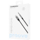 AUX кабель Proove SoundMesh Type-C to 3.5mm 1m Gray (ACSM00002801) - Фото 2