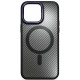 Чохол Black Matte Case with MagSafe для iPhone 14 Pro Max Deep purple - Фото 1