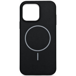 Чехол Silicone Case with MagSafe для iPhone 14 Pro Max Black