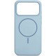 Чехол Silicone Case Thin Circle with MagSafe для iPhone 17 Pro Max New Sky Blue