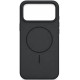 Чехол Silicone Case Thin Circle with MagSafe для iPhone 17 Pro Max Charcoal Grey Black