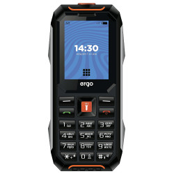 Телефон ERGO E182 Black Orange