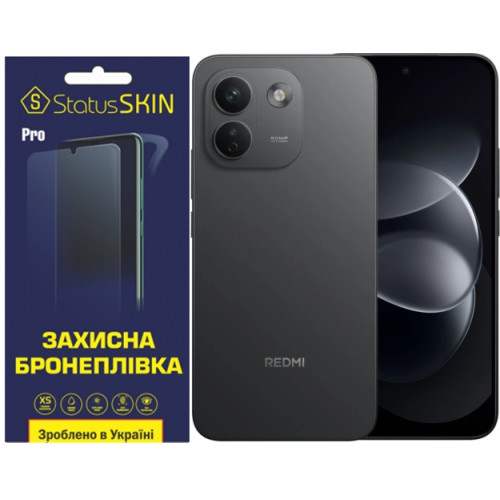 Полиуретановая пленка StatusSKIN Pro на экран Xiaomi Redmi Note 17 Pro Max Матовая