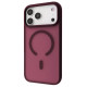 Чехол WAVE Matte Insane Case with Magnetic Ring для iPhone 17 Pro Cherry Red - Фото 1