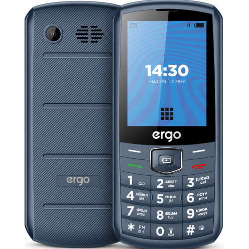 Телефон ERGO E285 Blue