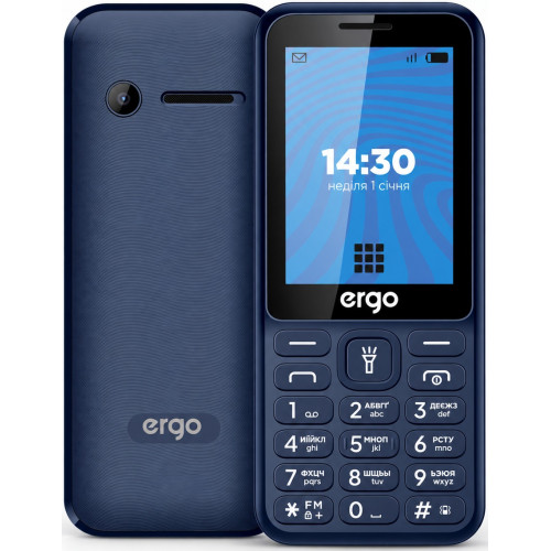 Телефон ERGO E284 Blue