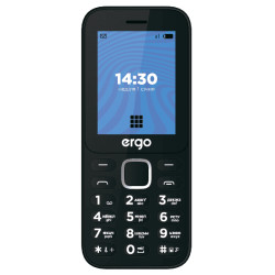 Телефон ERGO E241 Black