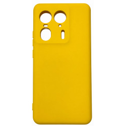 Чохол Silicone Case Full Camera для Motorola Edge 50 Ultra Yellow