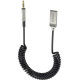 AUX кабель Proove Steel Spring Black (ACSS00005401) - Фото 1