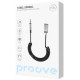 AUX кабель Proove Steel Spring Black (ACSS00005401) - Фото 2