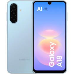 Смартфон Samsung Galaxy A18 4/128GB Light Blue (SM-A185FLBDEUC) UA