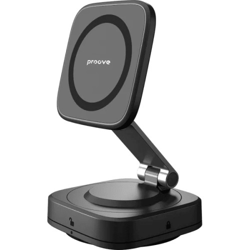 Автомобильный держатель Proove Block Magnetic Suction Type Universal Mount Black (CHMS00000001)