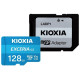 Карта пам'яті Kioxia microSDXC 128GB Exceria G2 UHS-I U3 V30 A1 Class  + SD-адаптер (LMEX2L128GG2) - Фото 1
