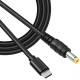 Кабель для ноутбука Type-C to DC 10-in-1 Black - Фото 2