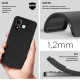 Чохол ArmorStandart Matte Slim Fit Camera Cov для Xiaomi Redmi Note 17 4G/17 5G Black (ARM92684) - Фото 4