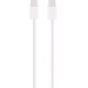 Кабель Type-C to Type-C for iPhone 16 Pro/16 Pro Max 1m 60W Woven White - Фото 1