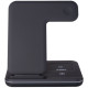 Беспроводное зарядное устройство Gelius 3in1 15W GP-AWC01 Black - Фото 1