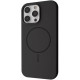 Чохол WAVE Color Circle Case with Magnetic Ring для iPhone 14 Pro Black - Фото 1