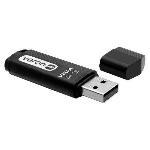 Флеш пам`ять Veron USB 64GB Vega Series 121 Black
