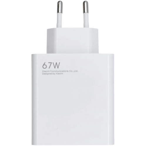 Мережевий зарядний пристрій Xiaomi 67W White (MDY-14-EW) OEM