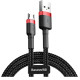 Кабель Baseus Cafule USB to Micro 2.4A 1m Red/Black (CAMKLF-B91)