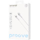 Кабель Proove Soft Silicone Type-C to Type-C 60W 2m White (CCSO60002222) - Фото 5