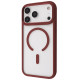 Чехол WAVE Ardor Case with Magnetic Ring для iPhone 17 Pro/18 Pro Cherry Red - Фото 1