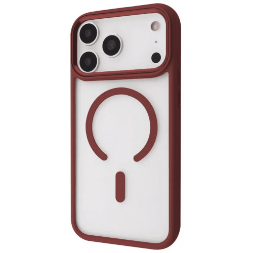 Чехол WAVE Ardor Case with Magnetic Ring для iPhone 17 Pro/18 Pro Cherry Red