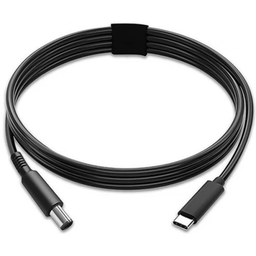 Кабель Type-C to DC 5.5x2.1 12V 1m Black