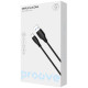 Кабель Proove Simple Silicone USB to Type-C 3A 2m Black (CCSS15001221) - Фото 2