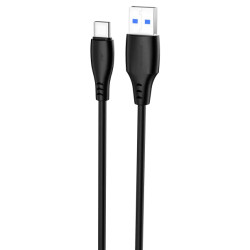 Кабель Proove Simple Silicone USB to Type-C 3A 2m Black (CCSS15001221)