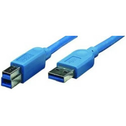 Кабель для принтера Atcom USB to Type-B (M/M) 3m Blue (12823)